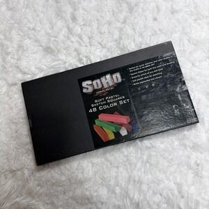 48 Color Artist Chalk Pastels Soft Pastel Set Art Supplies Painting Outdoor